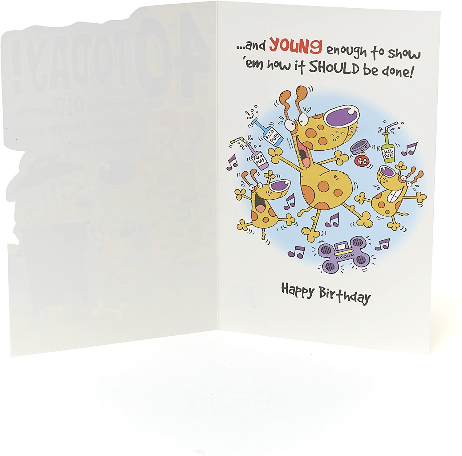40th Birthday Card Funny, 40th Birthday Gifts for Women, 40th Birthday Gifts for Men, Funny Birthday Card, Gifts for Him - Image 2