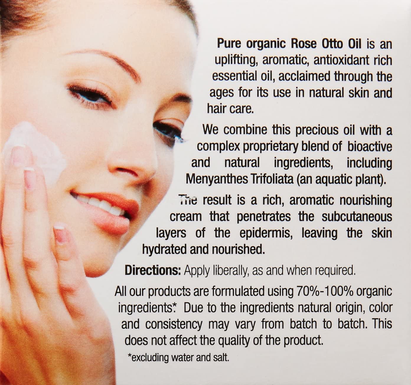 Dr Organic Rose Otto Day Cream, Moisturising, Wrinkles, Natural, Vegan, Cruelty-Free, Paraben & SLS-Free, Plastic Free - Image 4
