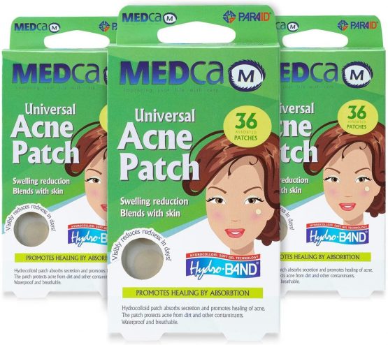 Acne Care Pimple Patch Absorbing Cover - Hydrocolloid Bandages (108 Count) Two Universal Sizes, Acne Spot Treatment for Face & Skin Spot Patch That Conceals Acne, Reduces Pimples and Blackheads - Image 2