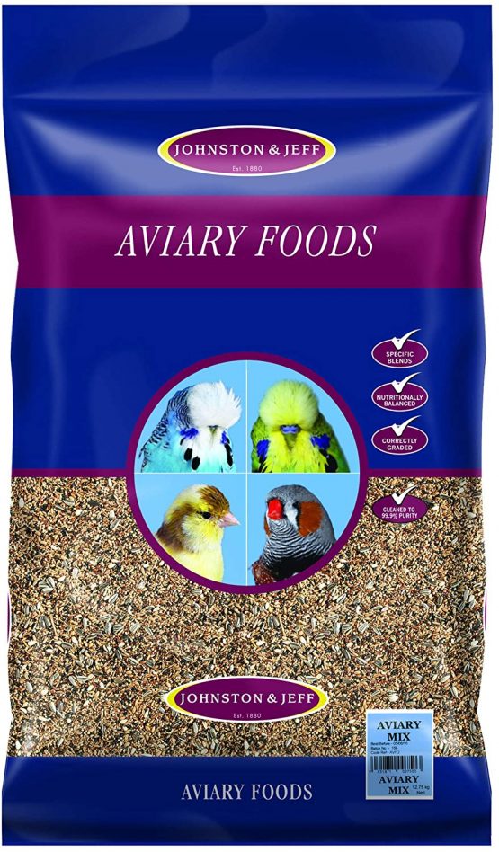 Johnston & Jeff Aviary Mix, 12.75 kg