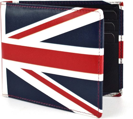 Golunski Retro Gents Leather Wallet 540 - Union Jack