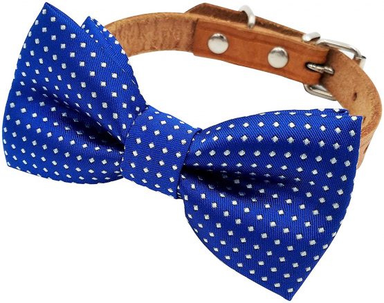 BIPY 5PCS Small Dogs Collar Bow Ties Puppies Cats Collar Charms Adjustable Accessories Slides Attachment Bowties for Costume Birthday Festival - Image 3