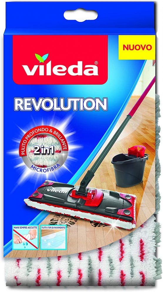 Vileda 132174 SuperMocio Revolution Replacement Microfibre Cloth