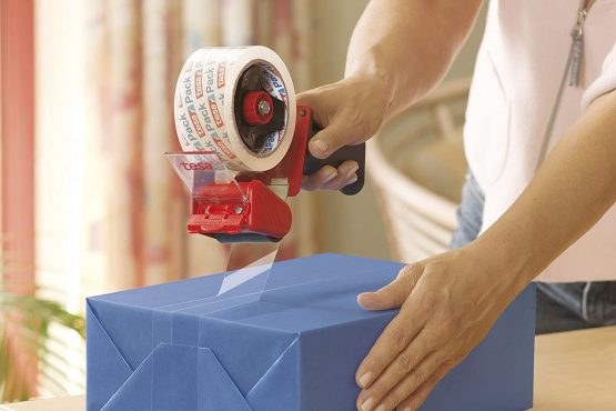 tesapack Crystal Clear Packing Tape for Packaging of Heavy Cartons and Parcels, 66 m x 50 mm - Image 4