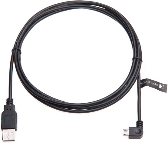 TomTom Cable In Car Charger Sat Nav Compatible with Via 52, 62, 110, 120, 125, 130, 135, 180, 220, 225, 260, 280, Via LIVE 120, 125, 130, 135, 1605TM, 1405TM, 1435M, 1505TM, 1535TM Right Angle (2m) - Image 3