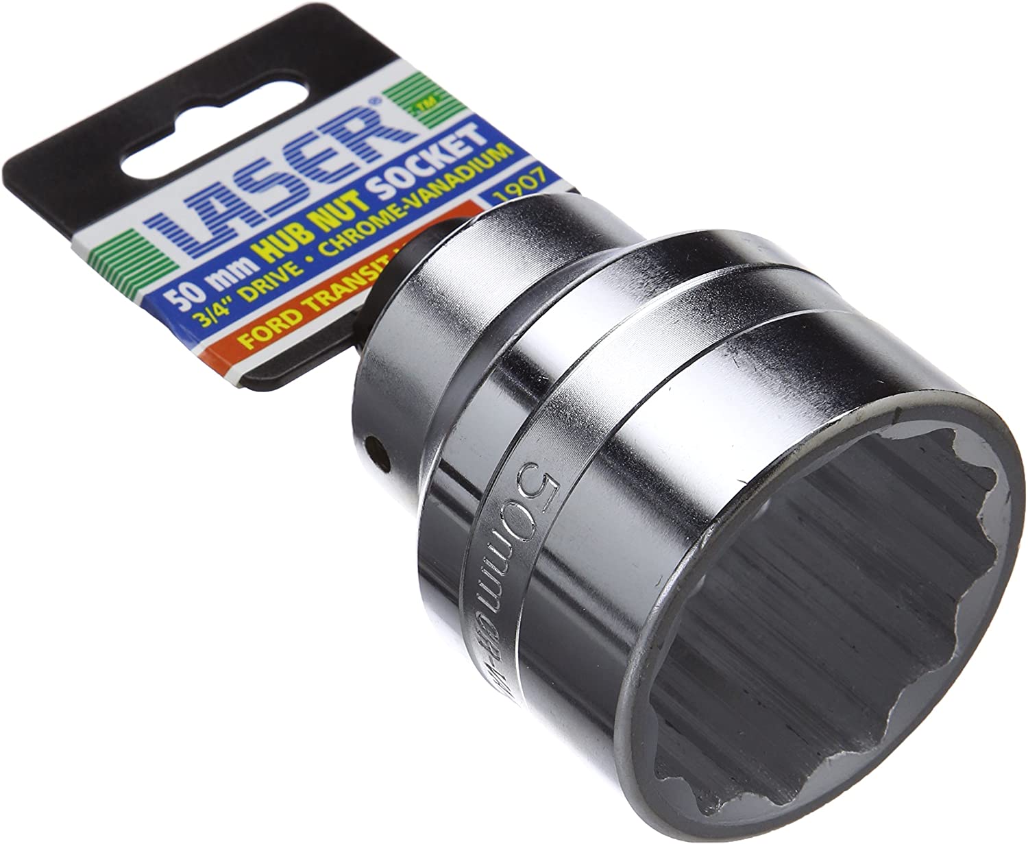 Laser 1907 Bi-Hex Socket 3/4"D 50mm