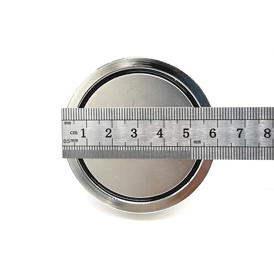Magnetpro Magnet Fishing Kit Super Power 120 KG Pulling Force Round Neodymium Eyebolt Fishing Magnet for Magnet Fishing and Salvage in River - Diameter 60MM - Image 3
