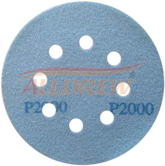 125mm Wet and Dry Sanding Discs 10x 240 320 400 600 800 GRIT Hook and Loop 8 Hole Waterproof 5'' Sandpaper 50pcs Mixed for Random Orbital and DA Sanders - Image 3