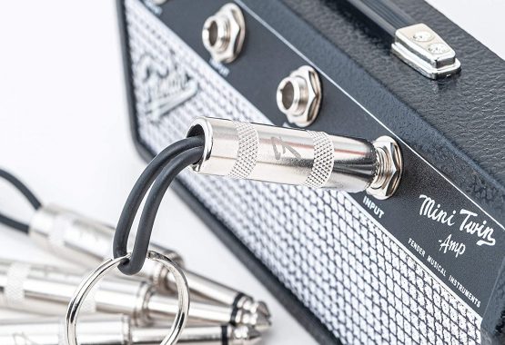 Licensed Fender Jack Rack- Wall mounting guitar amp key holder, includes 4 guitar plug keychains and 1 wall mounting kit. Quick and easy installation. - Image 3