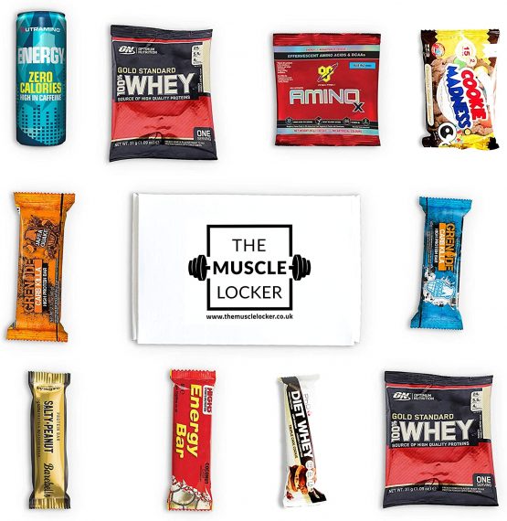 Protein bar Snack Box whey Protein Isolate Protein Cookies Healthy Snacks Low Calorie Protein Snacks Selection Packs Low carb high Protein flapjack Bars The Muscle Locker - Image 2