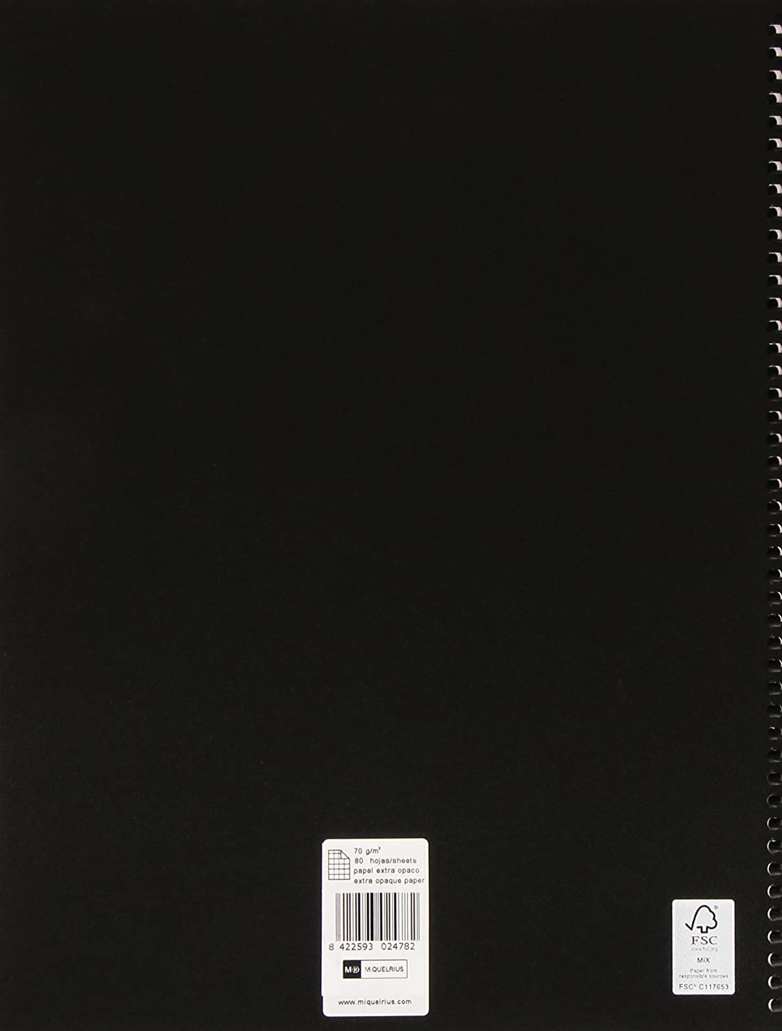 Miquel Rius A4 Polypropylene Cover Notebook of 80 Pages - Orange - Image 2