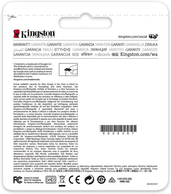 Kingston Canvas Select (SDCS/64GBSP) MicroSD Class 10 UHS-I Speeds Up to 80 MB/s Read (Card only) - Bring Your HD Videos to Life - Image 4