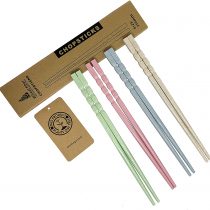 EcoSlurps Reusable Chopsticks are an eco Friendly Gift for The Family - Our Chinese Chopsticks are a Dishwasher Safe Alternative to Plastic, Wood & Metal Chopstick Set