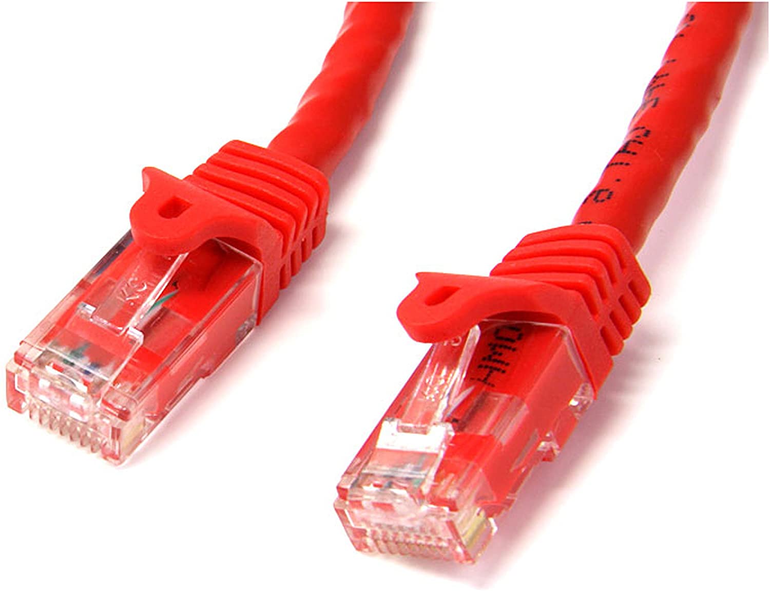 StarTech.com 100ft CAT6 Ethernet Cable, Red CAT 6 Gigabit Ethernet Wire