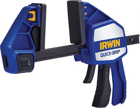IRWIN QUICK-GRIP 10505942 150mm (6") Heavy-Duty Bar Clamp/Spreader, Beige - Image 2