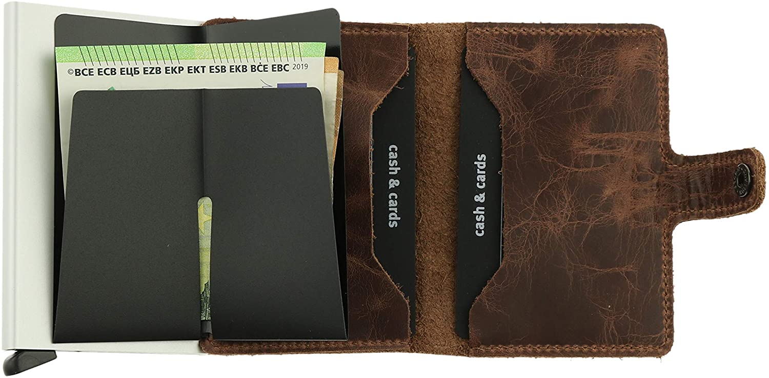Secrid Tarjeteros, Farbe Brown, Marke, Modell Tarjeteros MINIWALLET Vintage Brown - Image 3