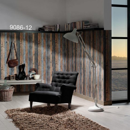 A.S. Creation Wood Wallpaper Elements A.S. Création Non-Woven 10.05 m x 0.53 m Brown Grey Made in Germany 908612 9086-12, Beige,Braun,grau - Image 3