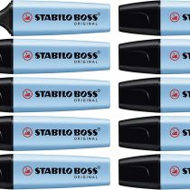 Highlighter - STABILO BOSS ORIGINAL Box of 10 Blue