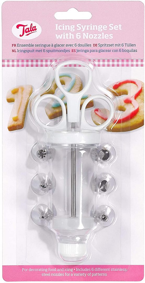 Tala Icing Syringe Set with 6 Nozzles