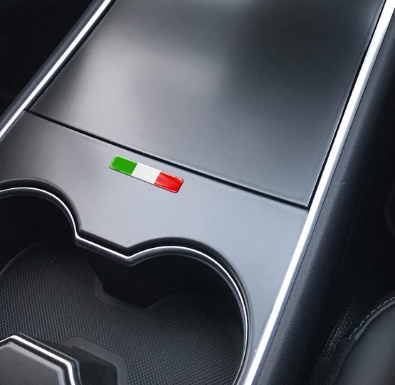 2 x 3D Domed Silicone Stickers Decals Italy National Italian Flag Car Motorcycle Helmet F 13 - Image 4