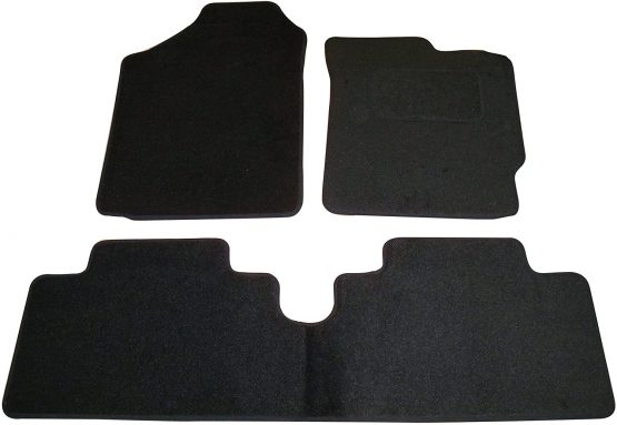 Sakura SS4657 Carpet Floor Mat, Black Trim