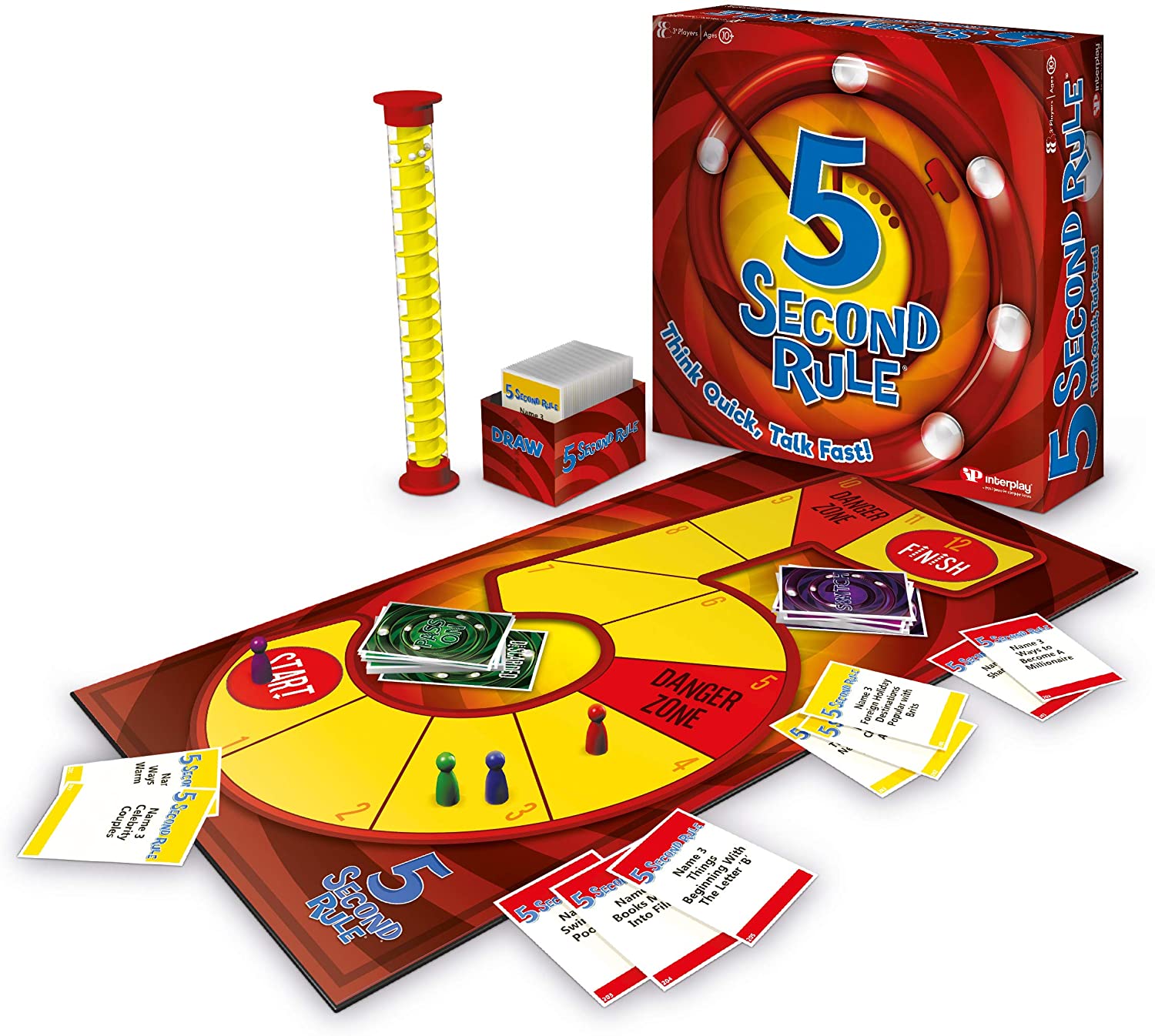 5 Second Rule GF001 Card Game, Multi, Multicolor, Large (270mm x 270mm x 70mm) - Image 2