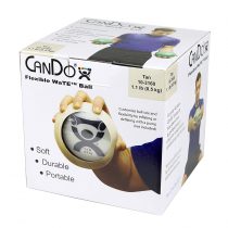 Small exercise ball - Cando® weight ball, beige, 0.5 kg