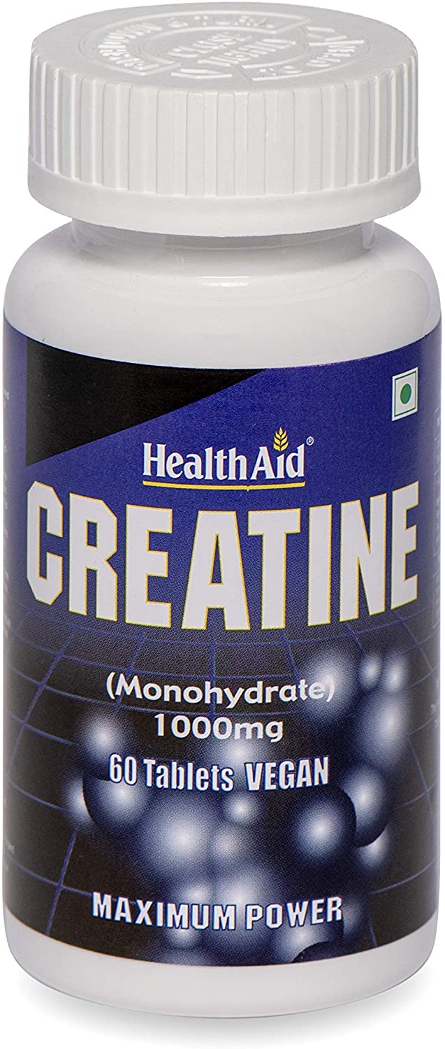 HealthAid Creatine Monohydrate 1000mg - 60 Tablets, 1 count (Pack of 60) - Image 2
