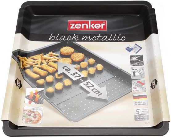 Zenker Expandable Perforated pan, Metal, Black, nc - Image 4