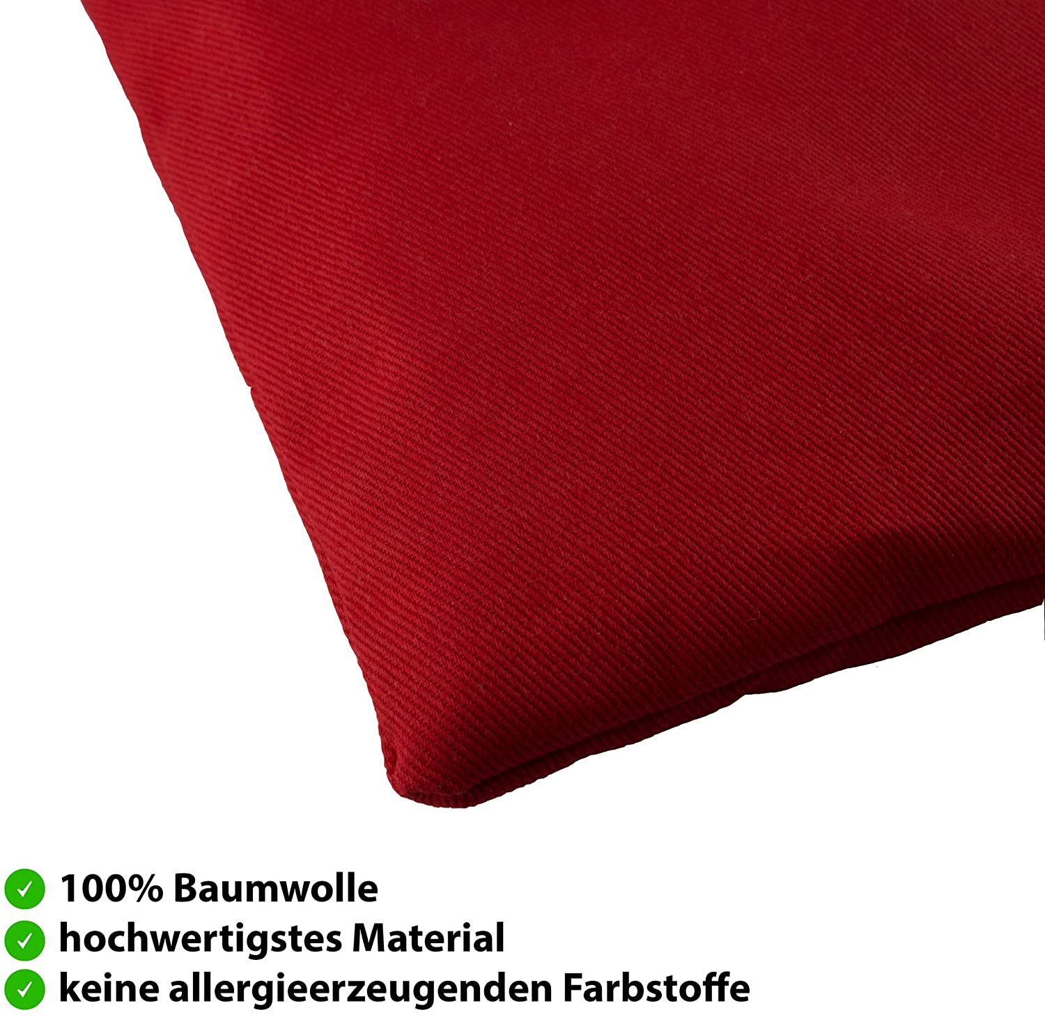 Organic cherry stone pillow by Bonblatt®, Oeko-Tex 100 certificate, naturally and fairly produced in Germany, heat cushion - Image 3