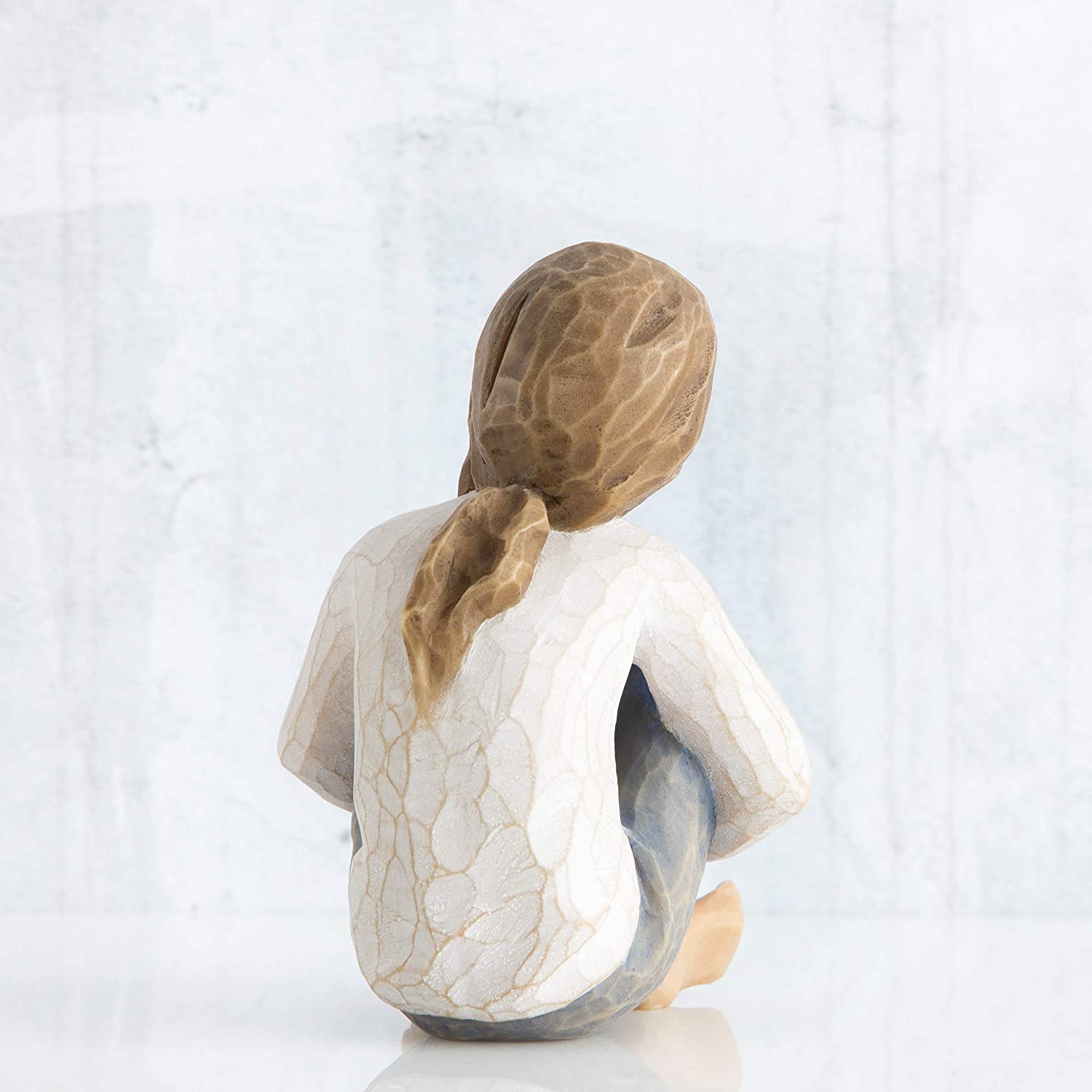 Willow Tree Spirited Child Figurine, Blue, 4.1 x 2.9 - Image 4