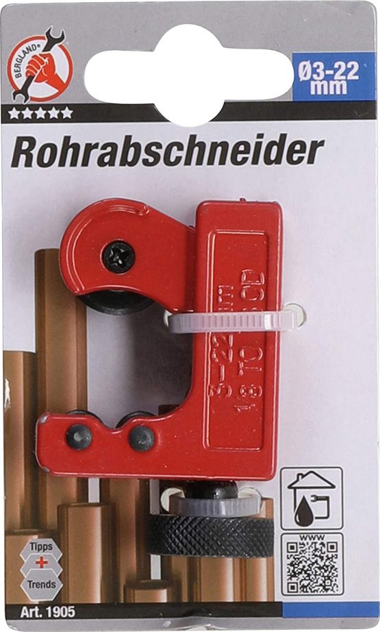 Kraftmann 1905 | Tube Cutter | Ø 3 - 22 mm - Image 2