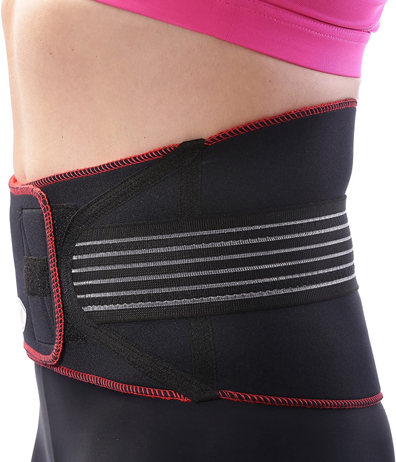 TSM 2249 Sports Bandage, Lumbar Support Brace Active LV, Size XXL