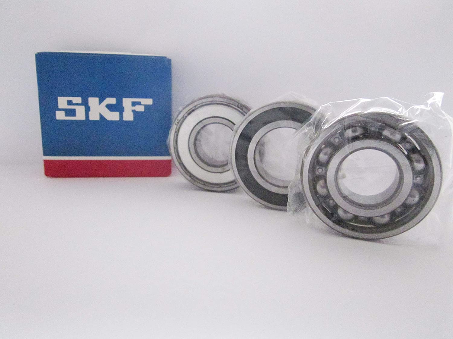 SKF 628/7-2Z Radial Deep Groove Ball Bearing, 7 ID, Bearing steel