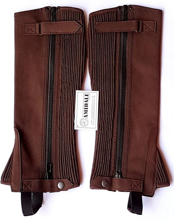 Amidale Half Chaps Horse Riding Equestrian Brown Amara Small