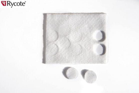 Rycote 065106 Undercover and Stickier for Lavalier Microphone - White (Pack of 100)