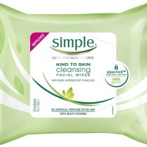 SIMPLE Cleansing Facial Wipes pack of 6