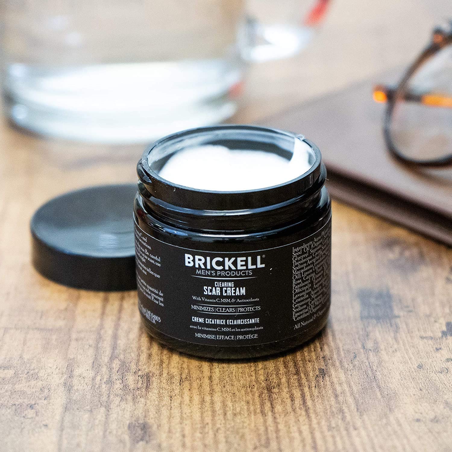 Brickell Men's Clearing Scar Cream for Men Natural and Organic Scar Clearing Cream to Reduce the Appearance of Scars and Even Skin Pigmentation - Image 3