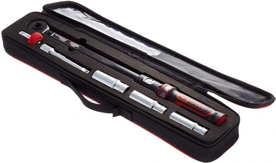 KS Tools 516.1905 1/2"ERGOTORQUEbasic torque wrench set, 40-200Nm, 6 pcs - Image 2