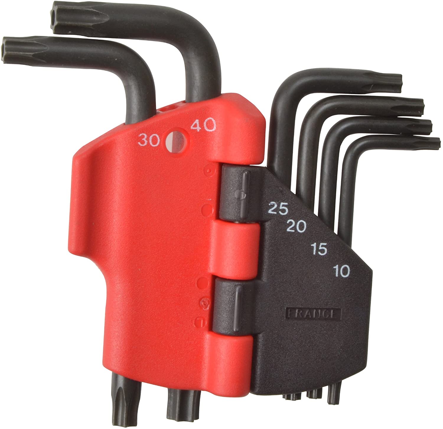 Facom FCM89RJP6 89R.JP6 10 - 40mm Hex Key Set including Long Resistorx (6 Pieces), Multicolor - Image 4