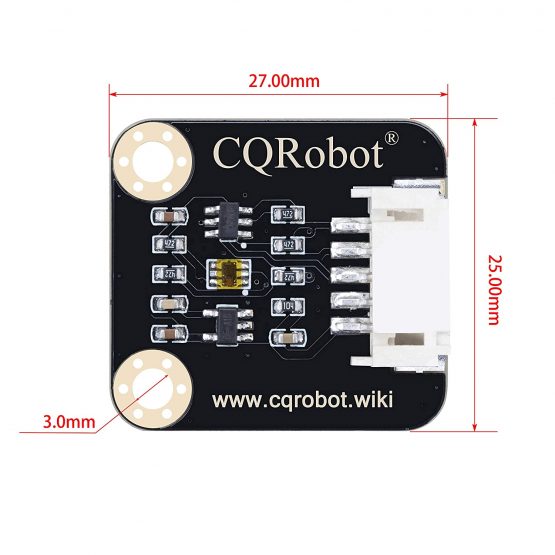 CQRobot Ocean: TSL25911FN Ambient Light Sensor Compatible with Raspberry Pi, Arduino, STM32. 0 to 88000Lux Detection Range, 600M: 1 Wide, for Industry, Mobile Phone, Computer, Lighting, GPS, etc. - Image 2