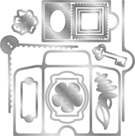 Crafter's Companion Gemini Metal Die-Dimensionals-Mini Pocket & Accessories, One Colour, Size - Image 2
