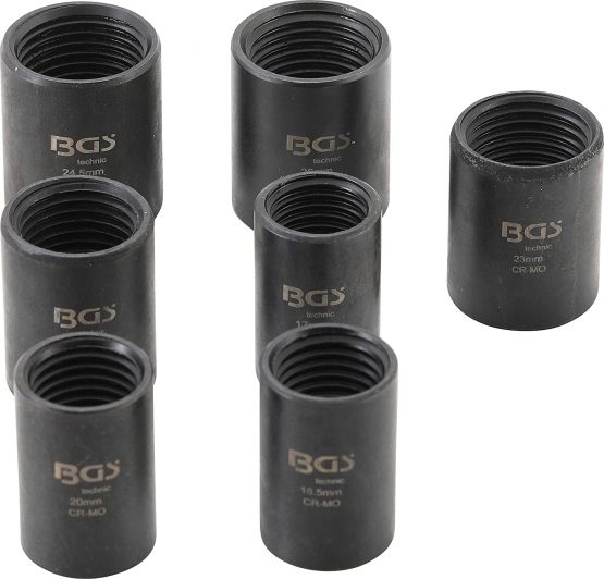 BGS 5291 | Special Socket Set / Screw Extractors | 12.5 mm (1/2") Drive | 17 - 26 mm | 7 pcs. - Image 3