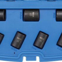 BGS 5291 | Special Socket Set / Screw Extractors | 12.5 mm (1/2") Drive | 17 - 26 mm | 7 pcs.