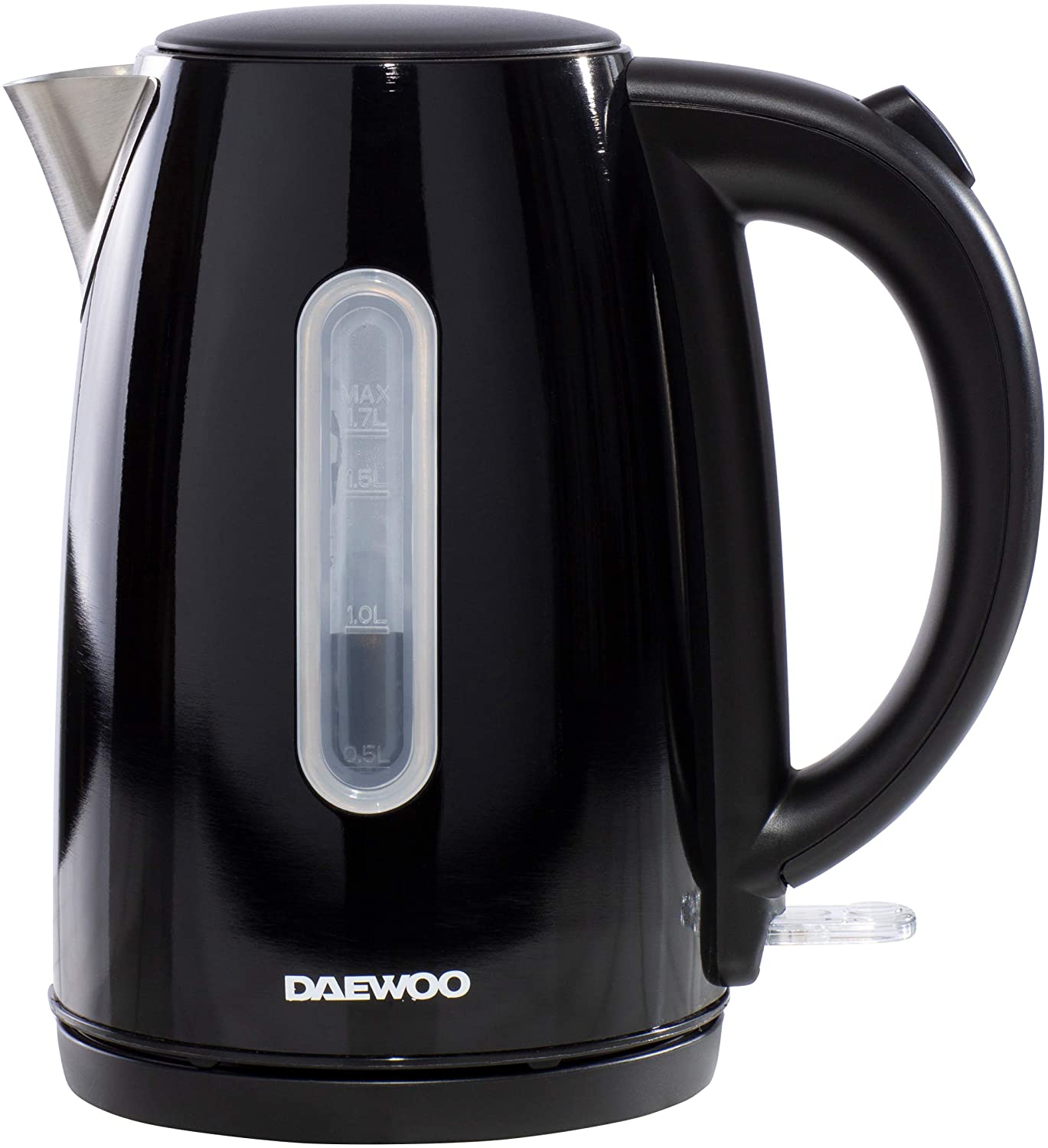 Daewoo 1.7L Jug Kettle, Black, 1.7 Litres
