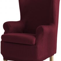 Eysa Ulises elastic wing chair sofa cover colour 08-red, Polyester-Cotton, 37 x 5 x 29 cm