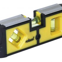 Rolson 54114 Mini Magnetic Level - Multi-Colour