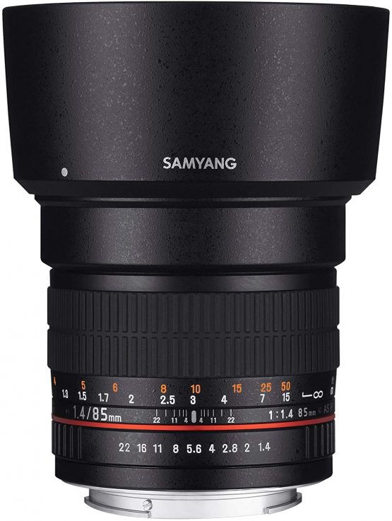 SAMYANG 85 mm f/1.4 IF Lens - for Canon