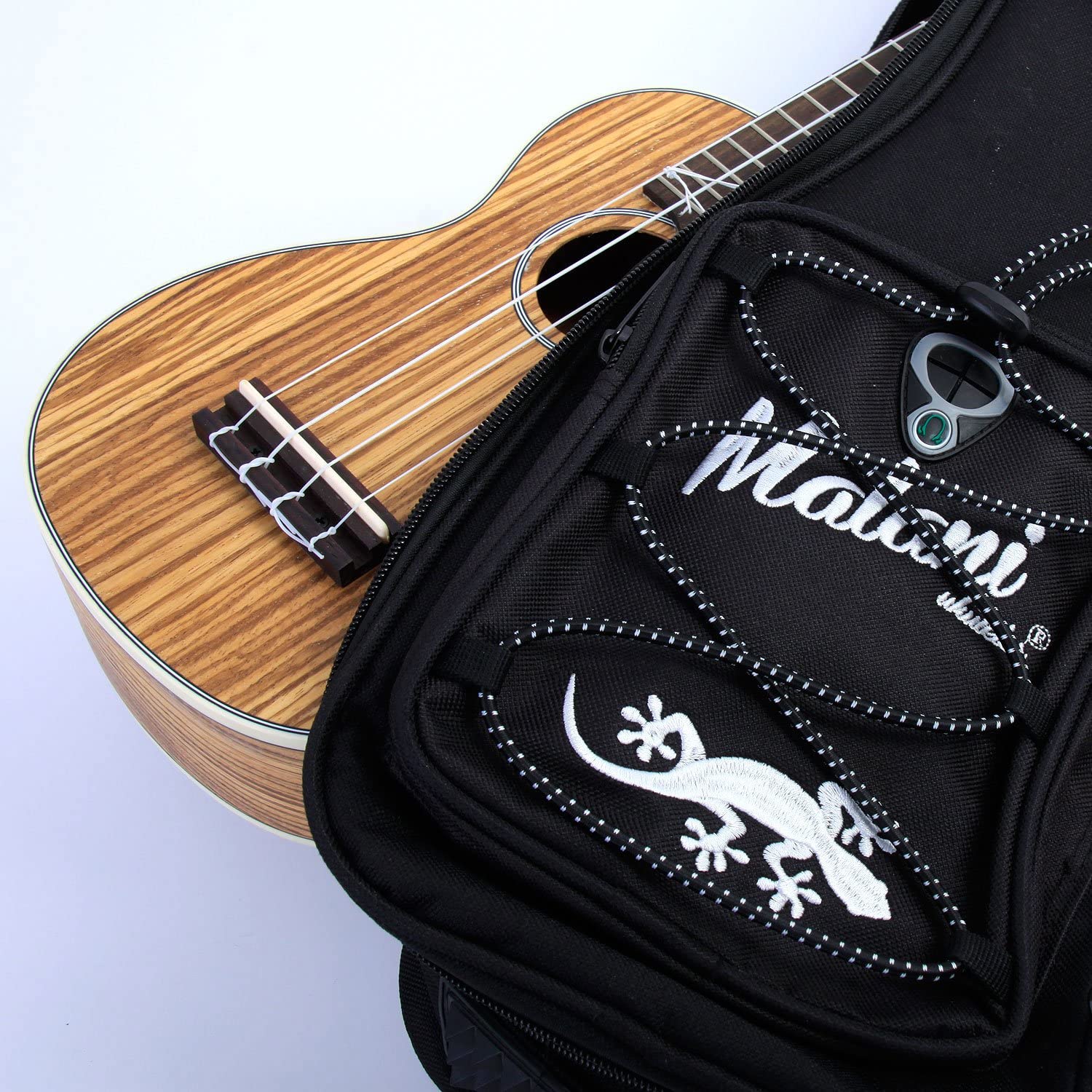 Deluxe Baritone Ukulele Gig Bag 10mm Padded Soft Carry Case for Uke