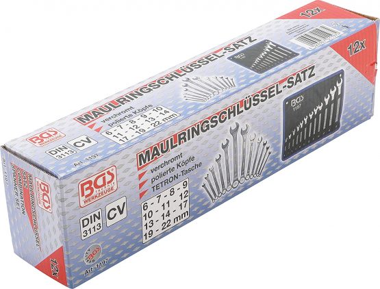 BGS 1197 | Combination Spanner Set | 6 - 22 mm | 12 pcs. - Image 4